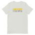 Never Give Up Unisex t-shirt - Mainstream Freedom